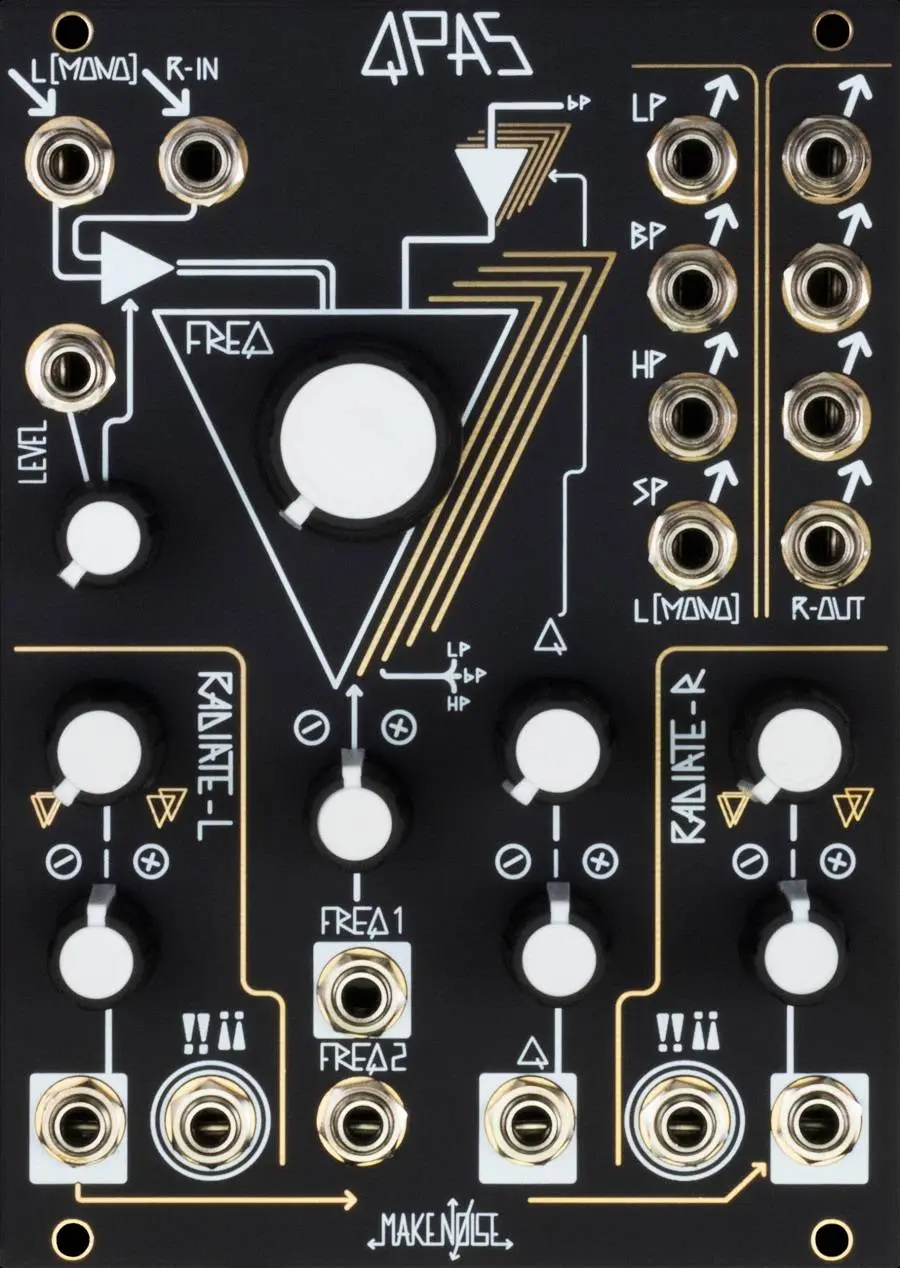 Make Noise released QPAS (Quad Peak Animation System)