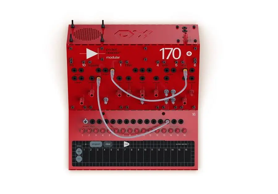 teenage engineering released modular pocket operator synthesizers