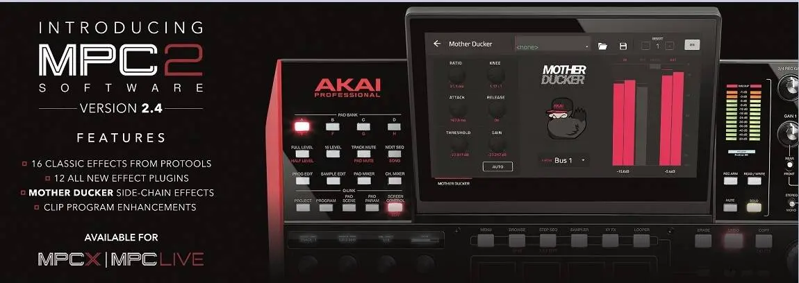 AKAI updates MPC Software to v2.4
