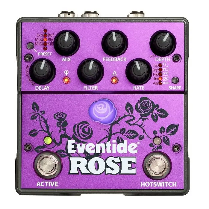 Eventide Introduces the Rose stompbox effects pedal