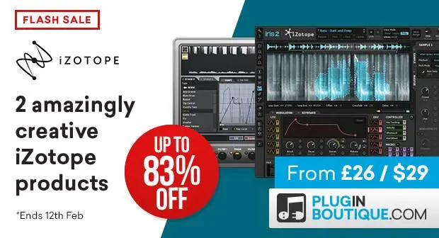 iZotope Creative Flash Sale