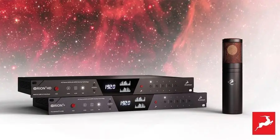 Antelope Audio presents world’s first bus powered modeling mic and new interfaces