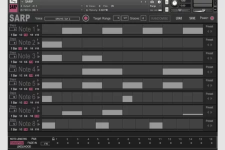 Featured image for “Sarp FREE – FREE Multilane Arpeggiator by Channel Robot”