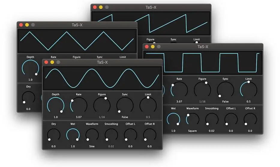 Free tremolo effect by Beijaflor Software