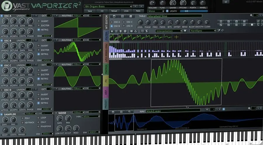 VAST Dynamics Software released Vaporizer2