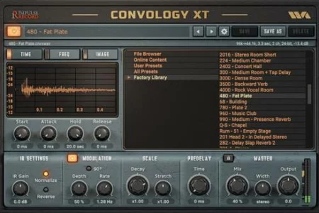 Featured image for “Impulse Record releases free convolution reverb plugin Convology XT”
