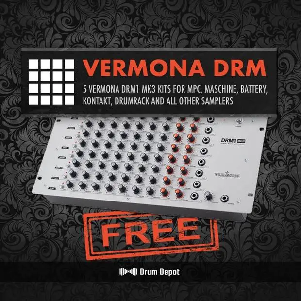 Drum Depot: Vermona DRM – 5 drumkits & 50 free loops
