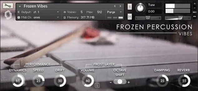 Fracture Sounds released Frozen Percussion: Vibes