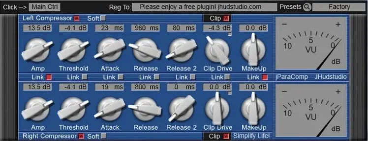 jhudstudio releases free compressor plugin