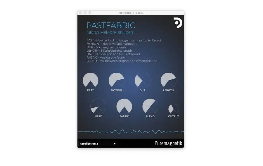 Puremagnetik released Pastfabric