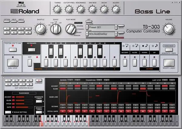 Roland Cloud released Roland TB 303 for Roland Cloud