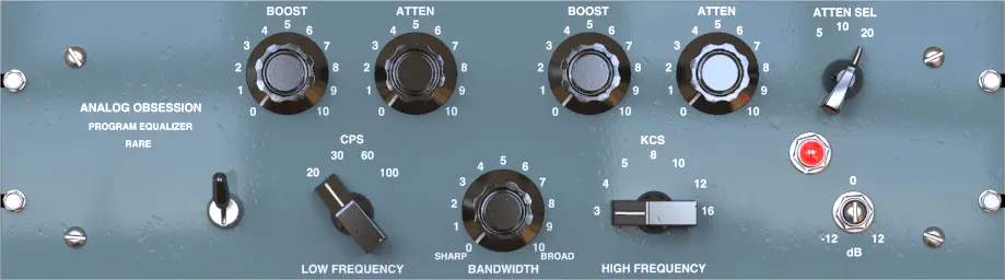Analog Obsession releases free equalizer plugin – Rare