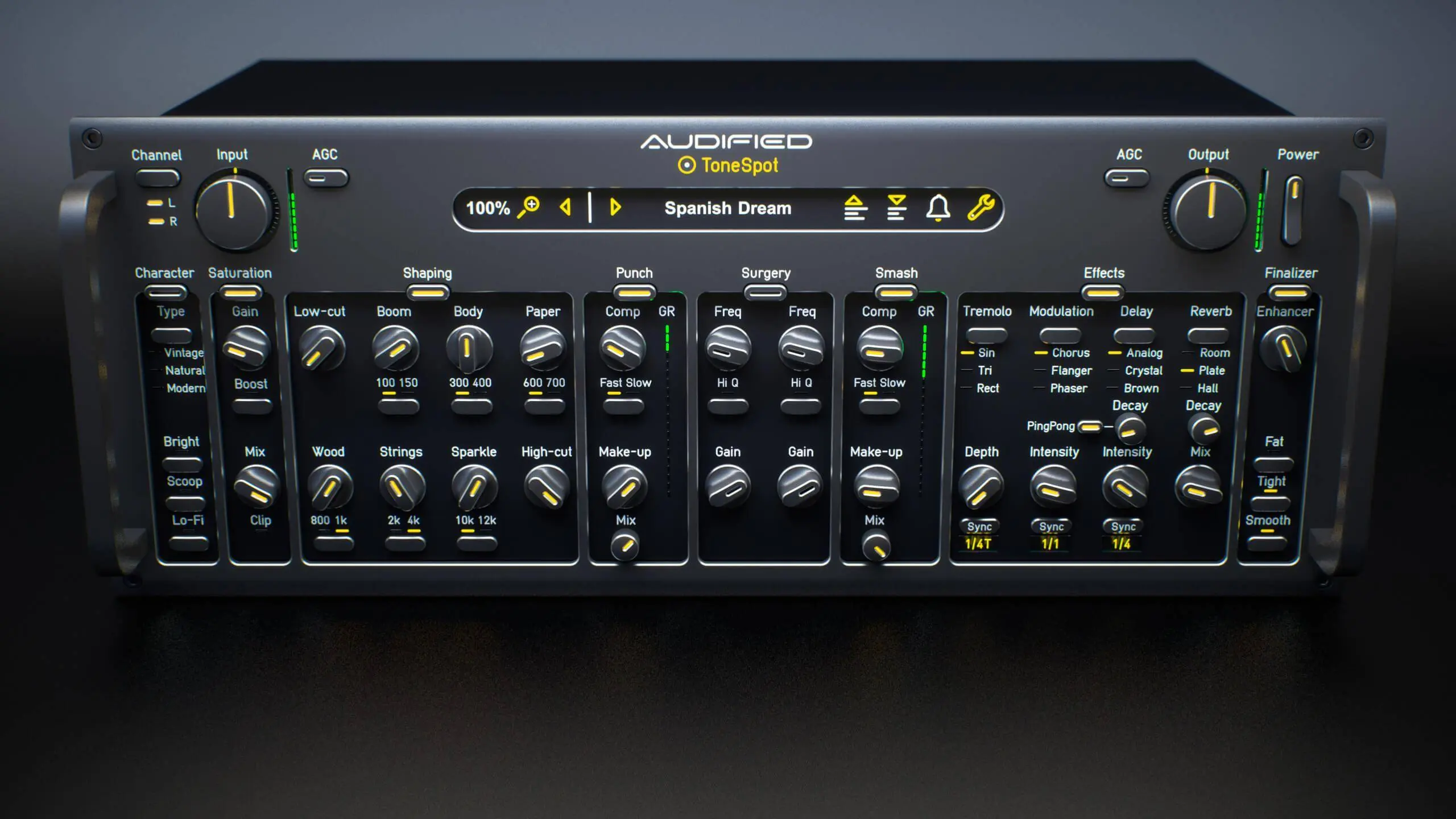 Audified releases channel strip plugin ToneSpot Acoustic Pro
