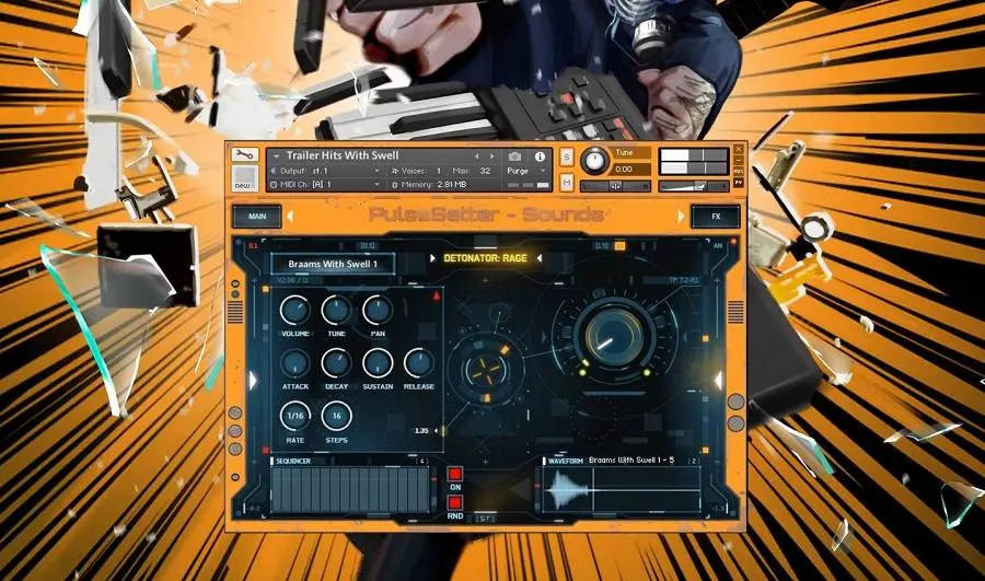 PulseSetter Sounds released Detonator:Rage