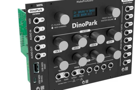 Featured image for “MakeProAudio announced Dino Park for EuroRack”
