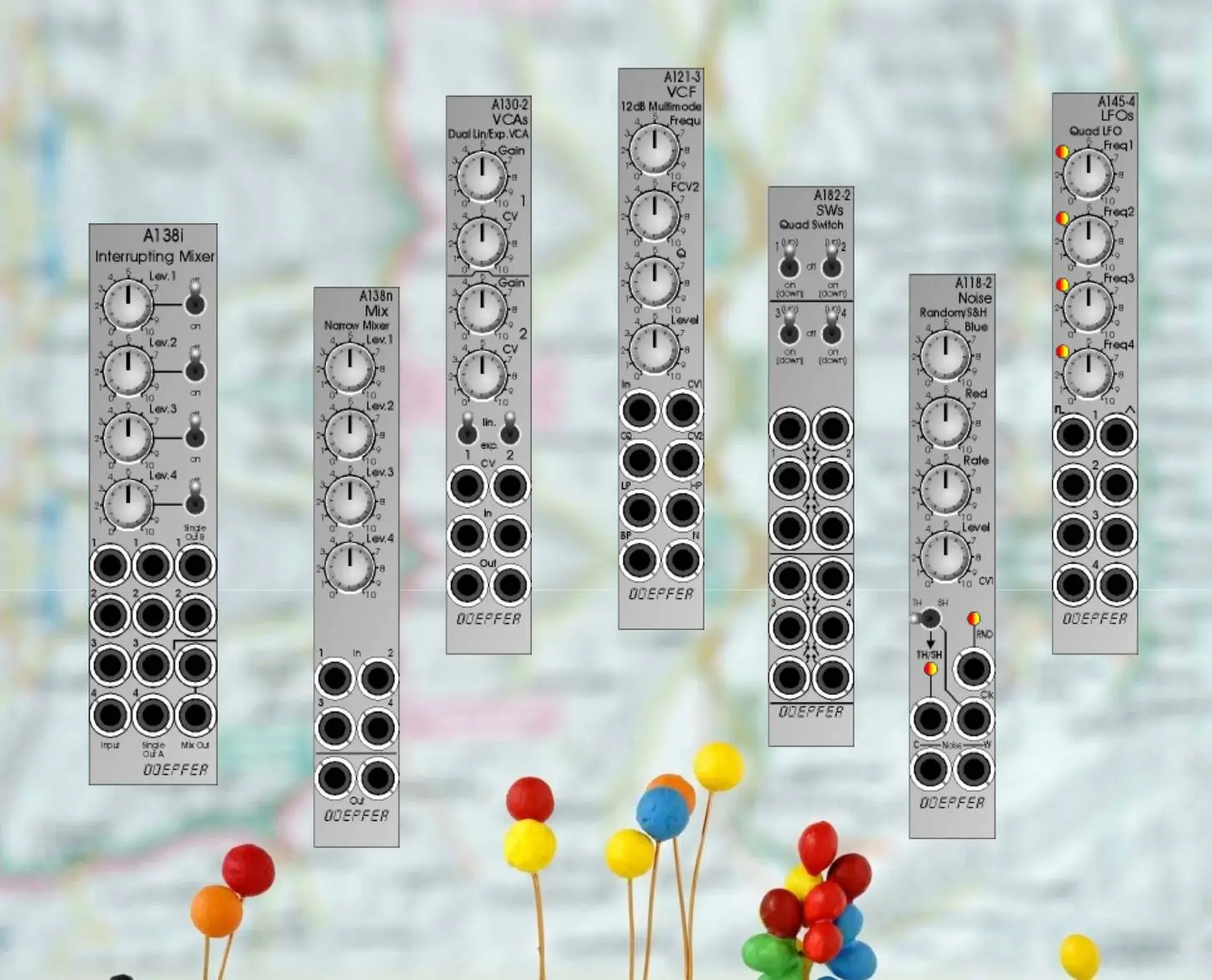 Doepfer Musikelektronik announced 8 new Modules at Superbooth