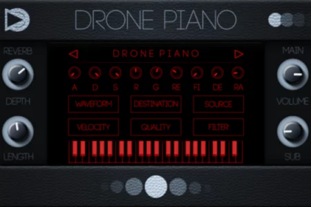Featured image for “SampleScience releases VST plugin Drone Piano”