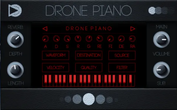SampleScience releases VST plugin Drone Piano