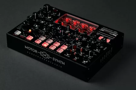 Featured image for “Motor Synth – The World’s First Electro-Mechanical Desktop Synthesizer”