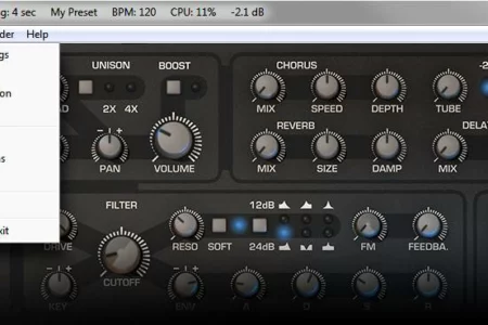 Featured image for “Tone2 releases free host NanoHost for VST-synthesizer”