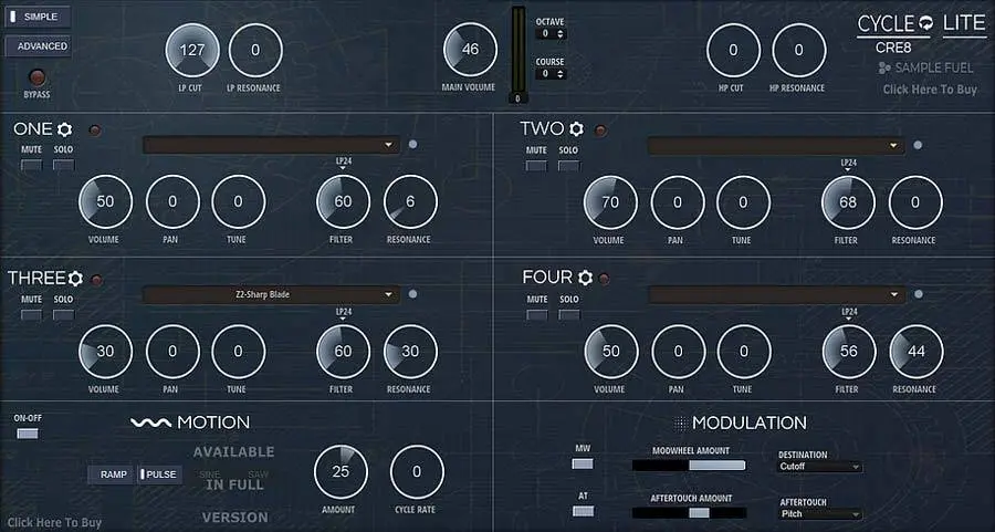 Sample Fuel released Cycle Lite (Free wavetable synthesizer for HALion Sonic SE)