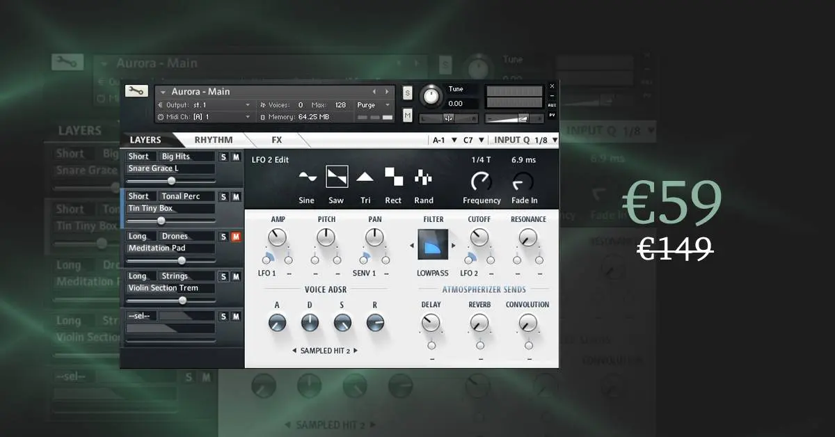 Deal: Aurora by Fluffy Audio 60% off