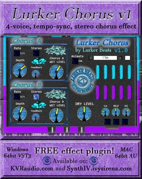 Free Chorus plugin by Lurker Beats