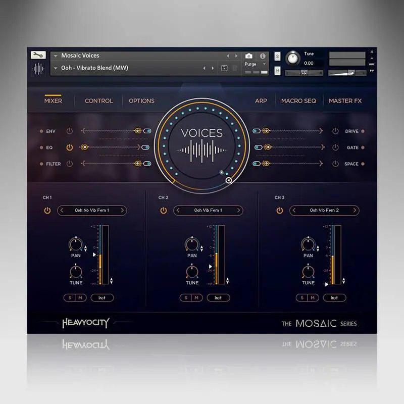 Heavyocity released Mosaic Keys and Mosaic Voices