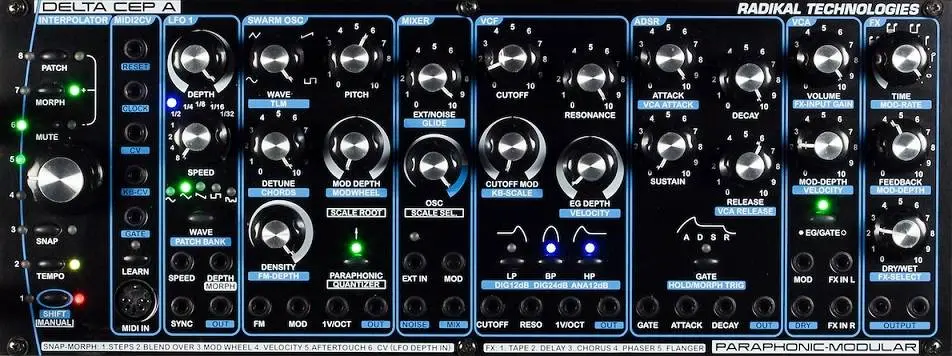 Radikal Technologies releases Synthesizer DELTA CEP A