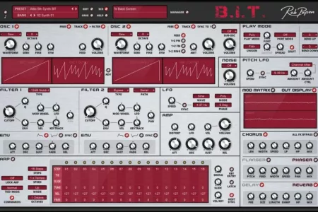 Featured image for “New analog retro synthesizer by Rob Papen – B.I.T.”