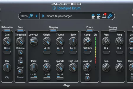 Featured image for “Audified releases ToneSpot Drum Pro”