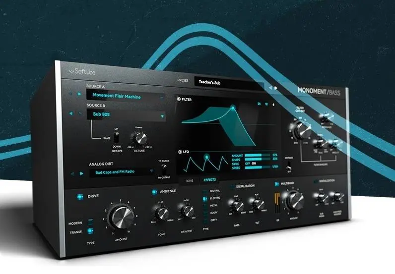 Softube released Monoment Bass