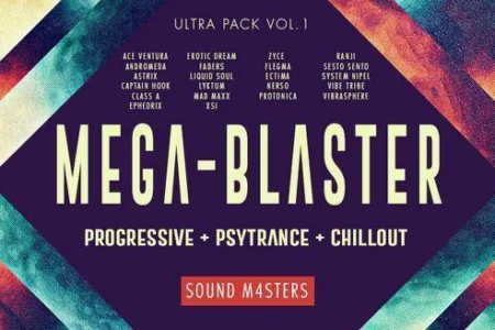 Featured image for “Mega Blaster – Progressive Psy-Trance Ultra Pack Vol. 1 for free”