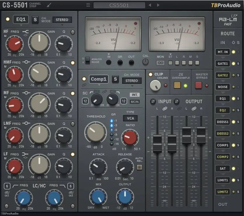 TBProAudio released CS 5501