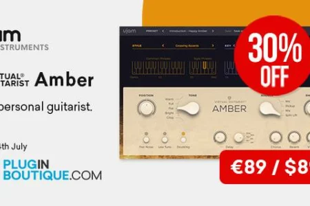 Featured image for “UJAM Virtual Guitarist Amber Sale”