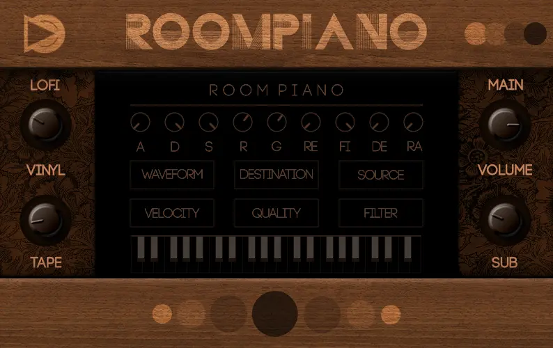 Free piano by SampleScience