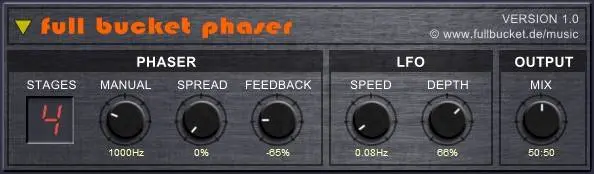 Full Bucket Music released Full Bucket Phaser for free