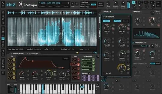 iZotopes Iris2 comes for FREE with every purchase at Plugin Boutique