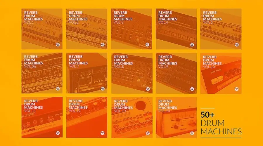 Reverb Drum Machines – 50 Drum machines for free
