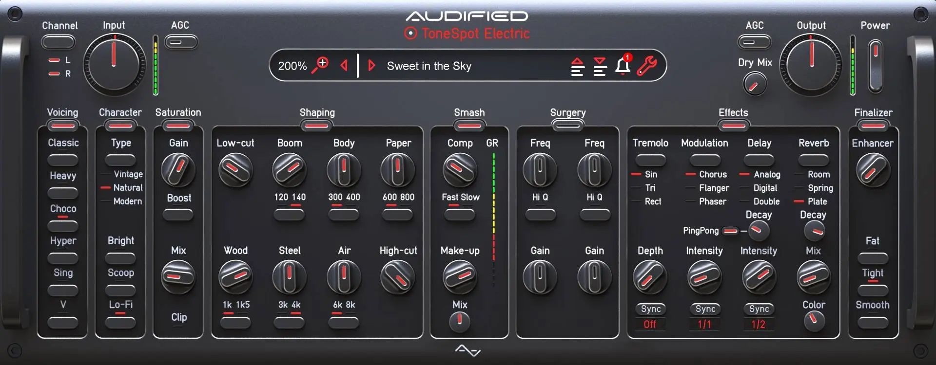 Audified releases plugin ToneSpot Electric Pro