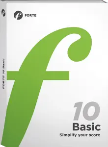 Featured image for “Free notation software – FORTE 10 Basic – limited for a short time”