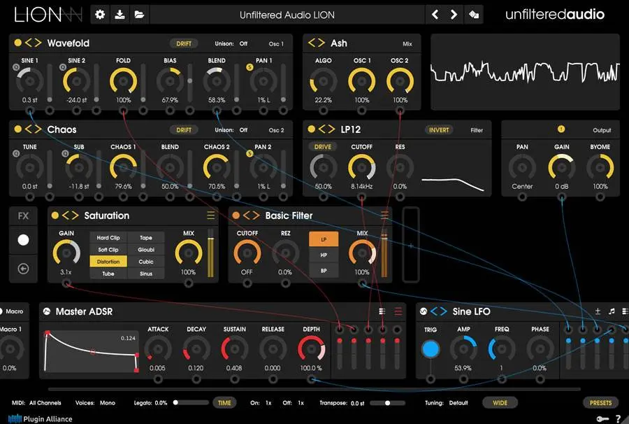 Plugin Alliance and Unfiltered Audio released LION