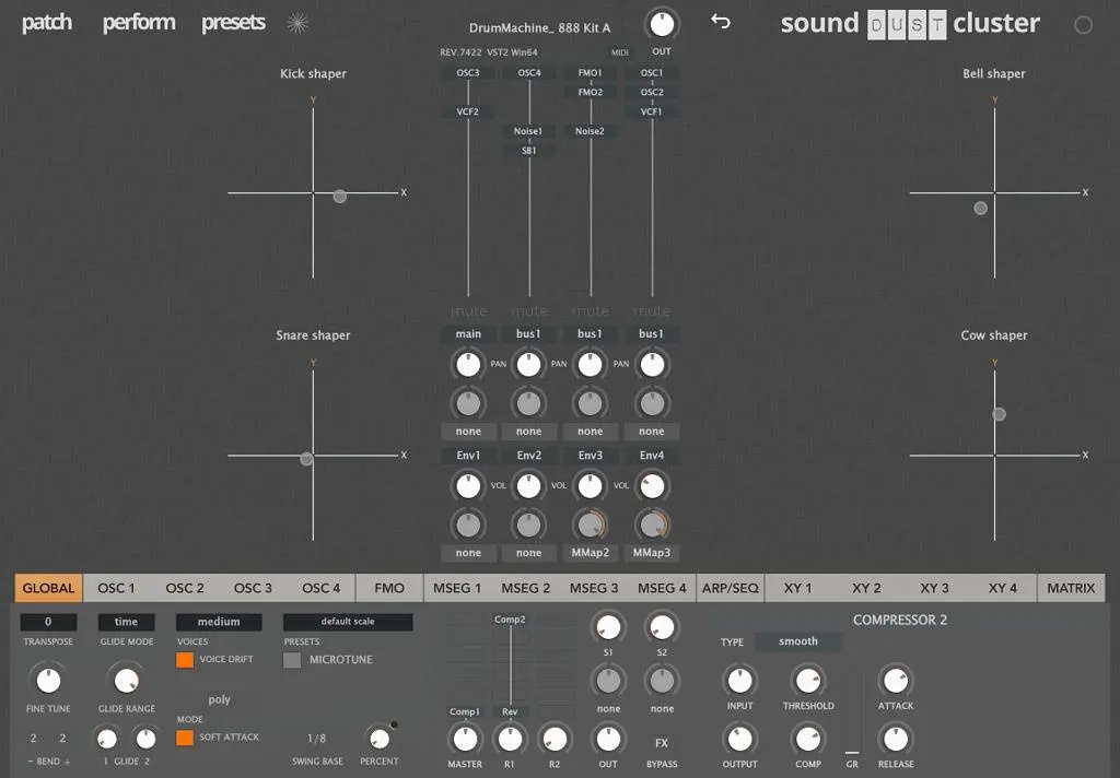Sound Dust released Cluster for Zebra 2