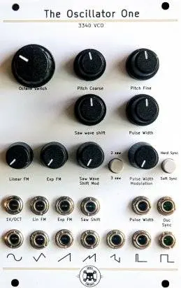 Skull & Circuits released VCO 1 (Eurorack)