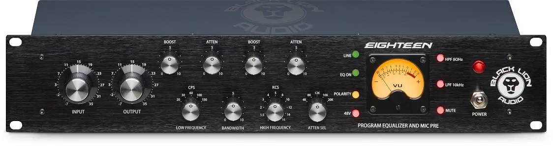Black Lion Audio releases channel strip Eighteen