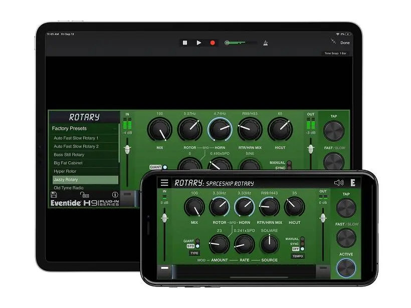 Eventide Audio releases Rotary Mod  – Leslie speaker app for iOS