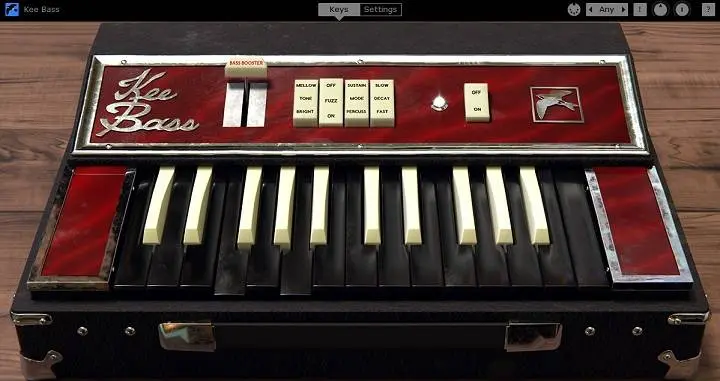 Kee Bass releases bass instrument by Martinic