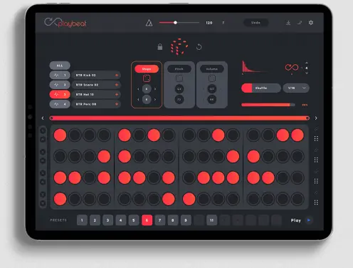 Audiomodern releases App and plugin Playbeat