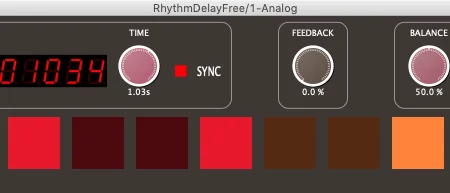Featured image for “RhythmDelayFree – New delay plugin by D10Labo”