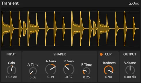 Transient Lite for free by Audec